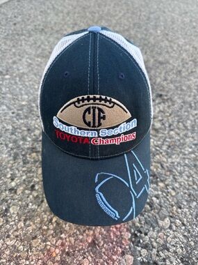 CIF Southern Section 2004 Toyota Champions Snapback Hat Football Trucker Cap